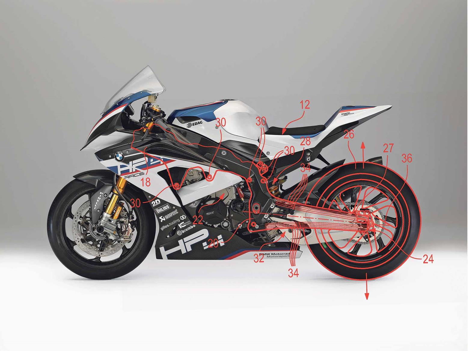 motorcycle swing arm design