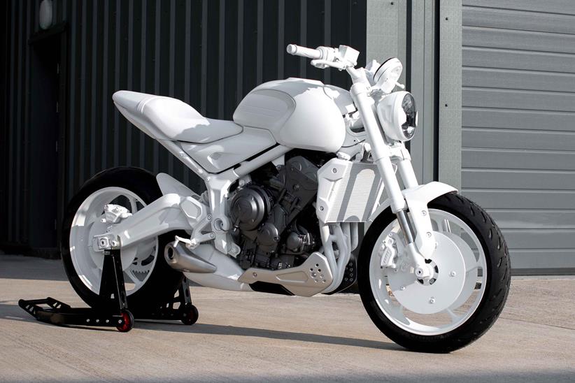 2021 Triumph Trident concept front end