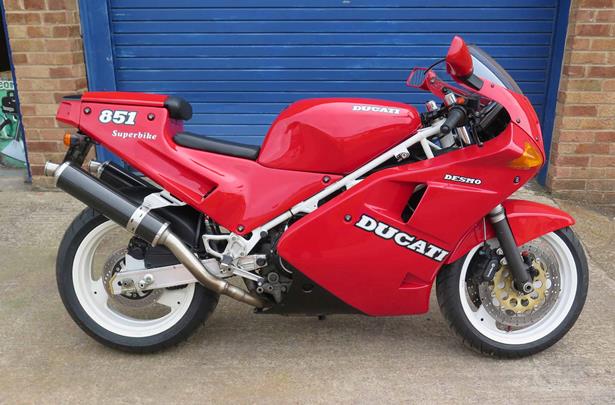 Top Gear Ducati 851 Is Auction Star Mcn