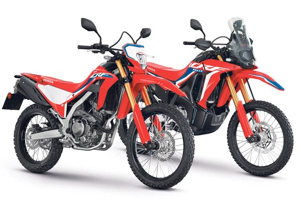 Honda CRF300L and CRF300 Rally are a pair of more powerful mud 