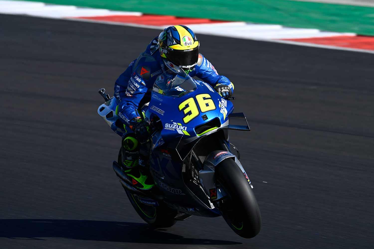 Motogp Joan Mir Decides Against Running The Number One Plate Mcn