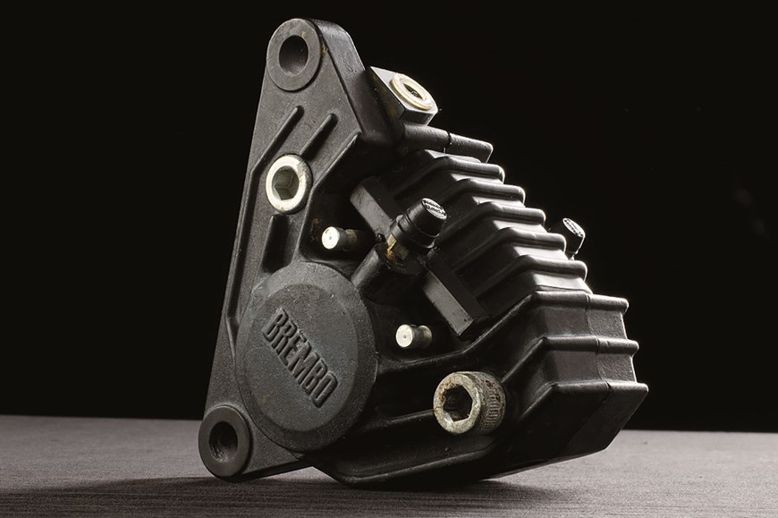 Brembo see the light Concept caliper features LED mood lights MCN