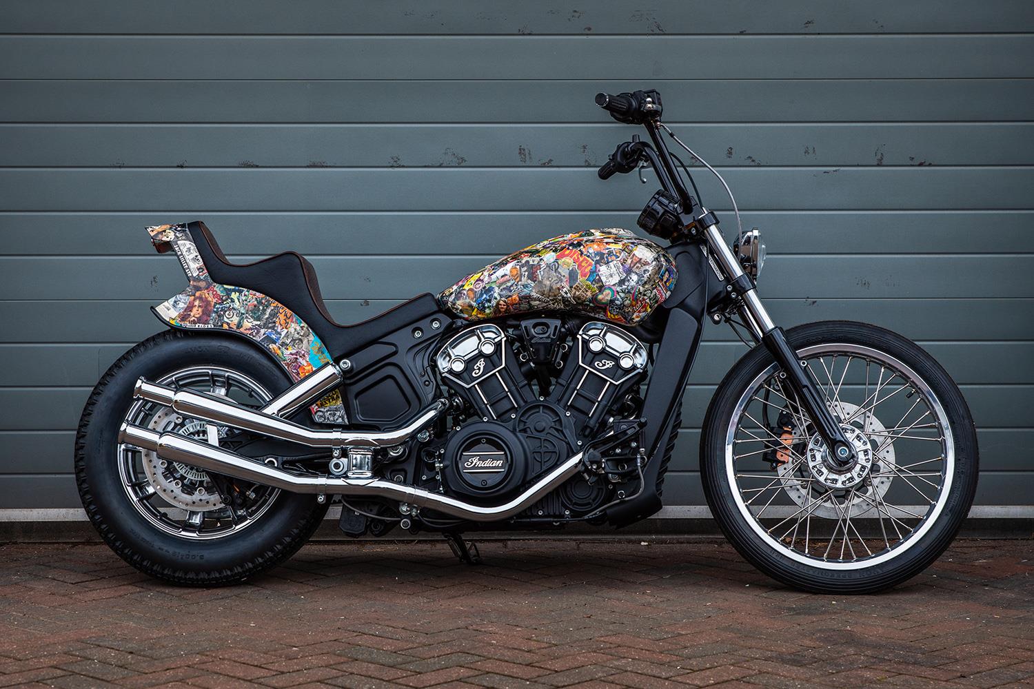 Indian challenge UK dealers to build the best custom Scout for less than £3k - Vimarsana News