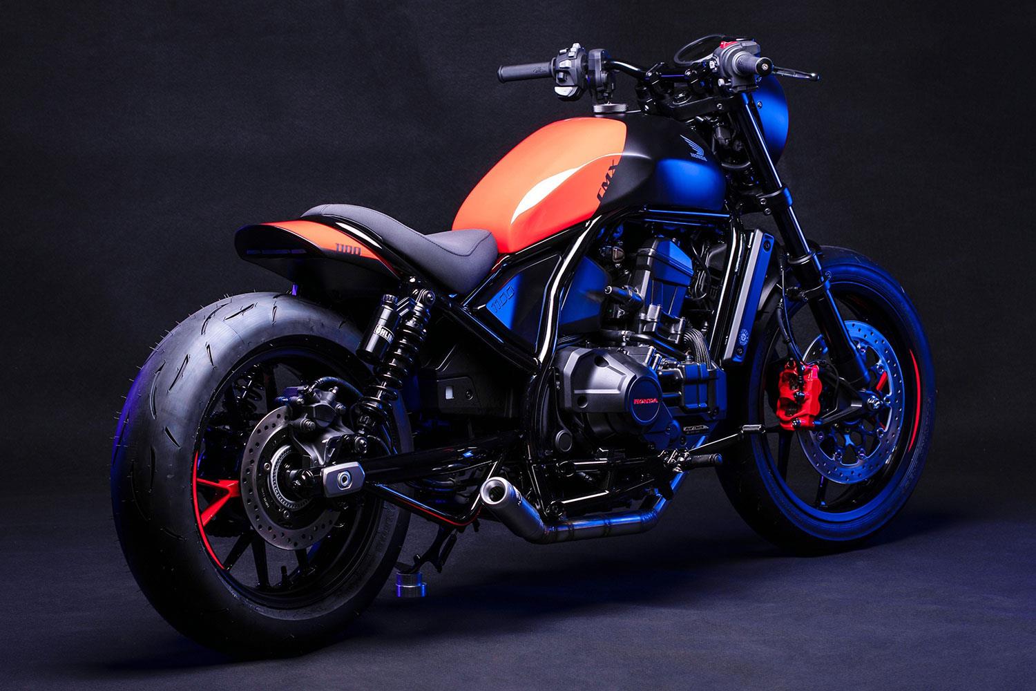 Bobber Job French Custom House Reveals Two Honda Cmx1100 Rebel Specials Mcn