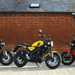 Yamaha XSR125 black yellow and red options