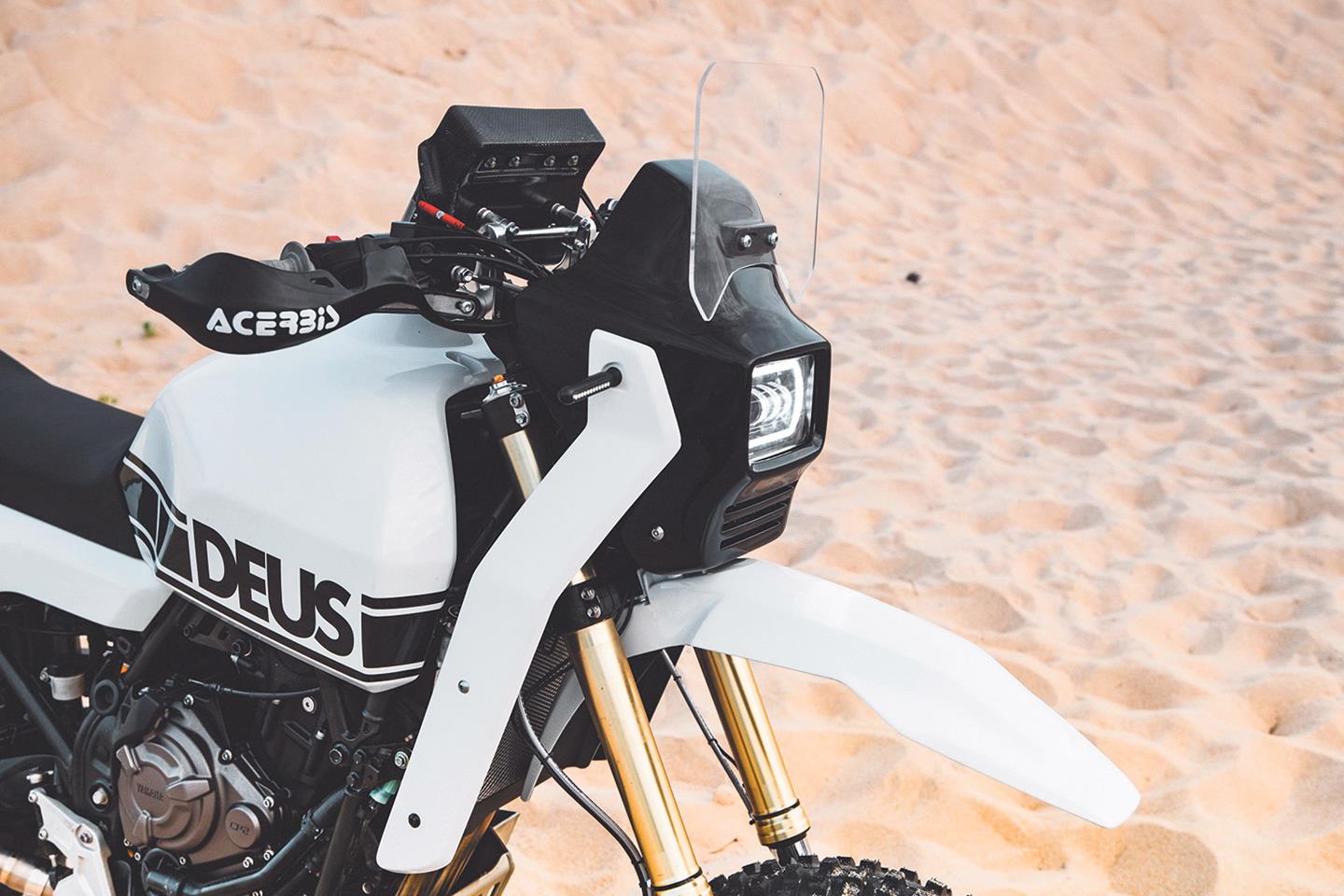Yamaha Ténéré ready to rally: Deus turn middleweight adventure bike into a  retro Dakar machine | MCN