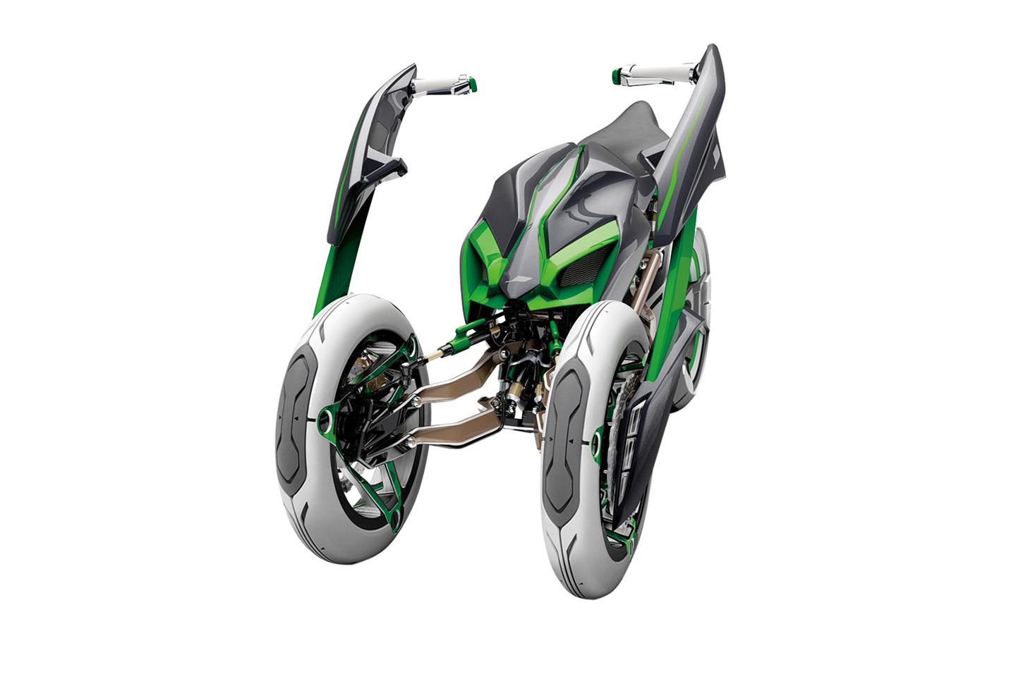 Kawasaki ramp up technology three-wheeled MCN