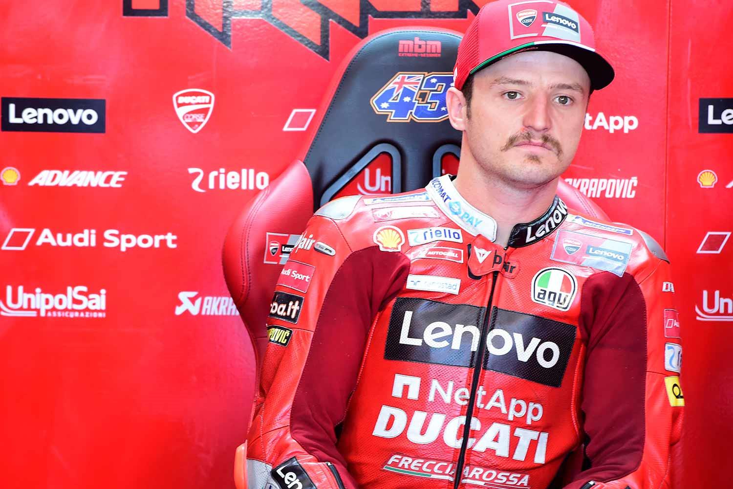 MotoGP Ducati delay 2022 launch as Jack Miller tests