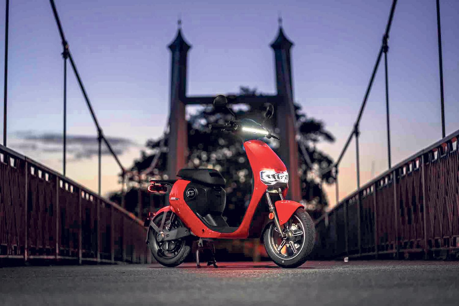 CU on the street Super Soco bring their CU mini electric CU on the street Super Soco bring their CU mini electric