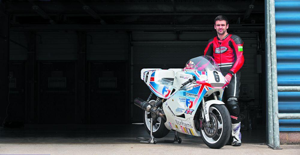William Dunlop was in short trousers when his father raced a Norton, but now he gets his own taste of a rotary