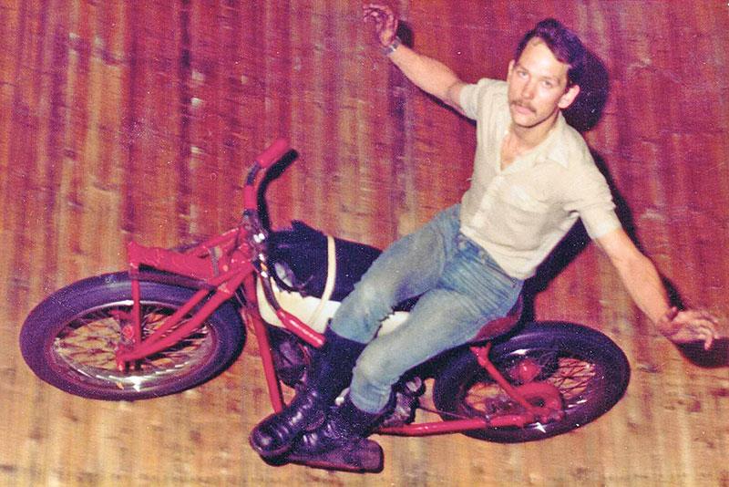 guy martin wall of death bike