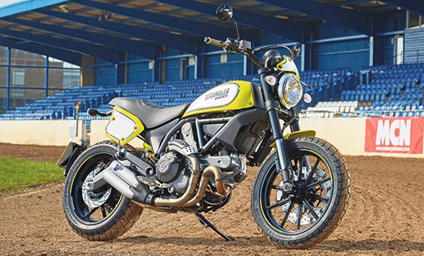 scrambler flat track