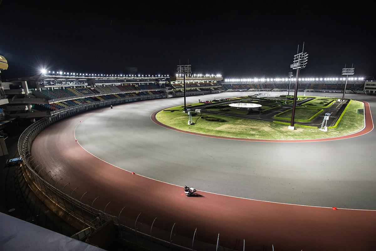 The Kawaguchi Auto Race facility The Kawaguchi Auto Race facility