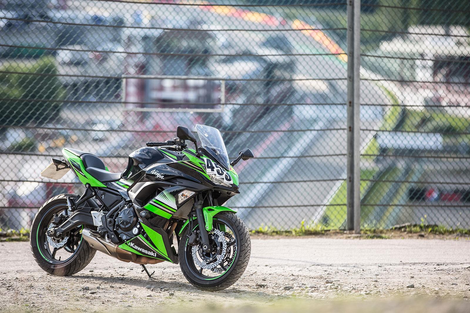 Kawasaki Ninja 650 at Spa Francorchamps