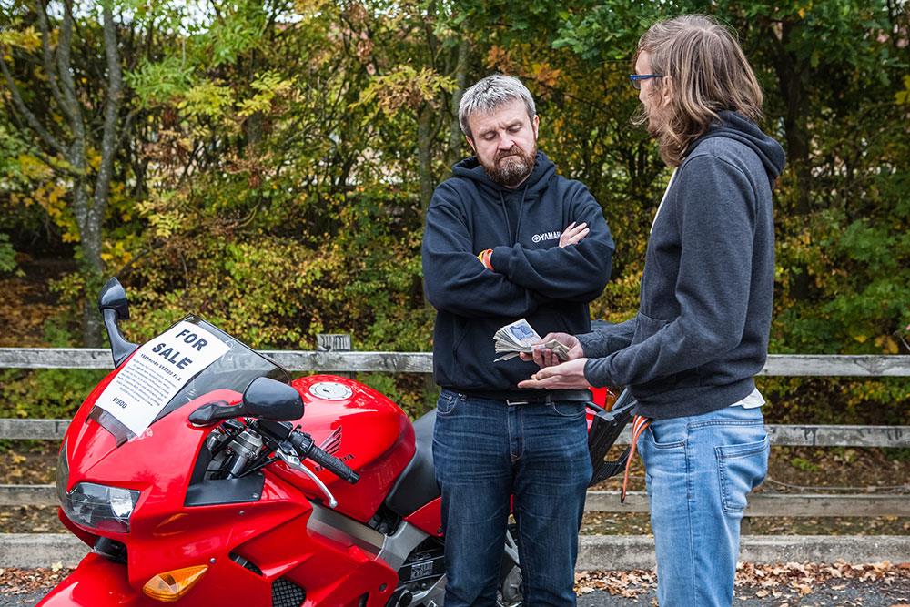 Motorcycle sale