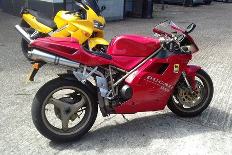 Ducati 916 motorcycle for sale