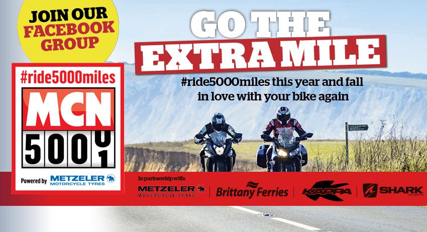Sign-up to MCN's #ride5000miles Sign-up to MCN's #ride5000miles