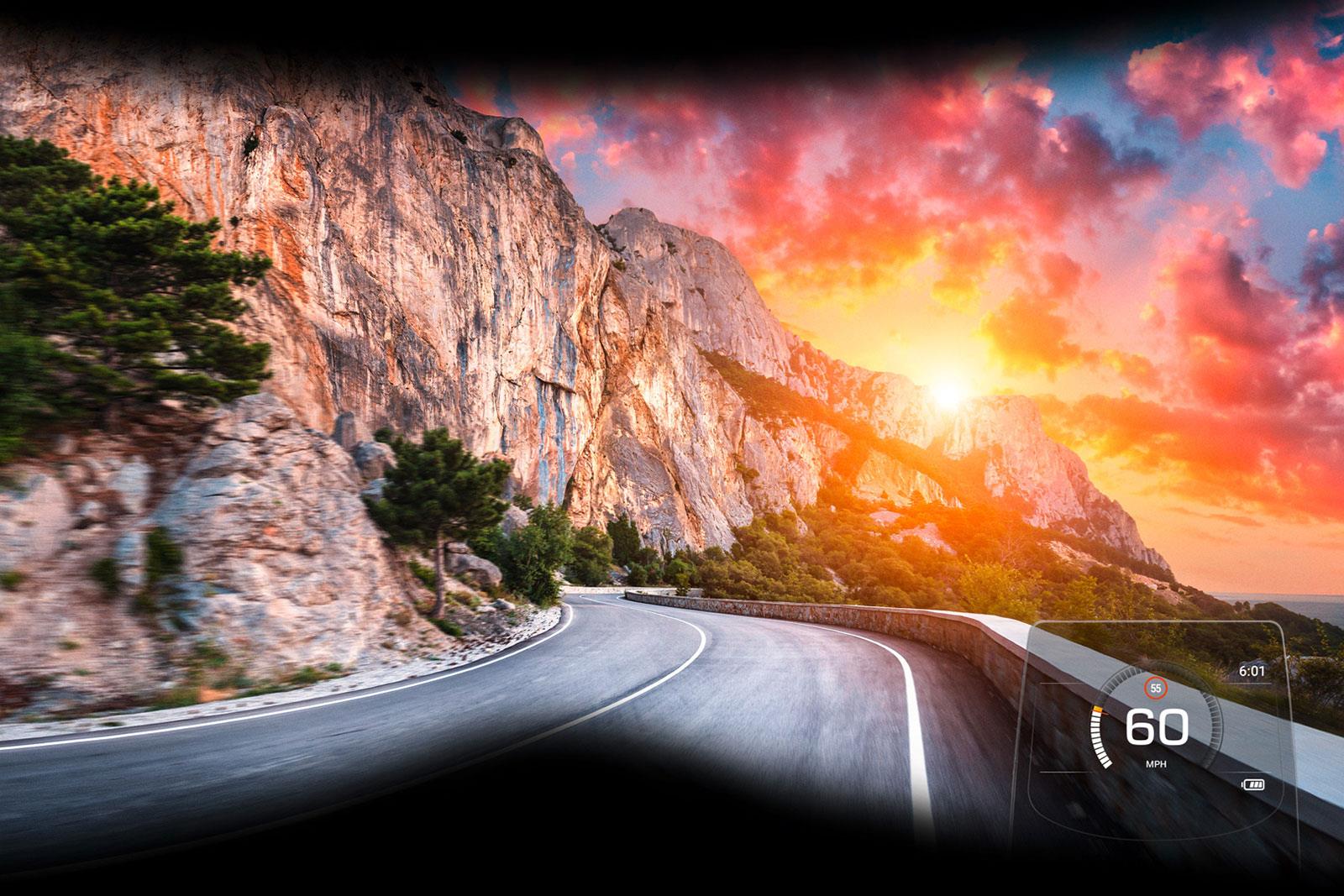 Nuviz HUD display