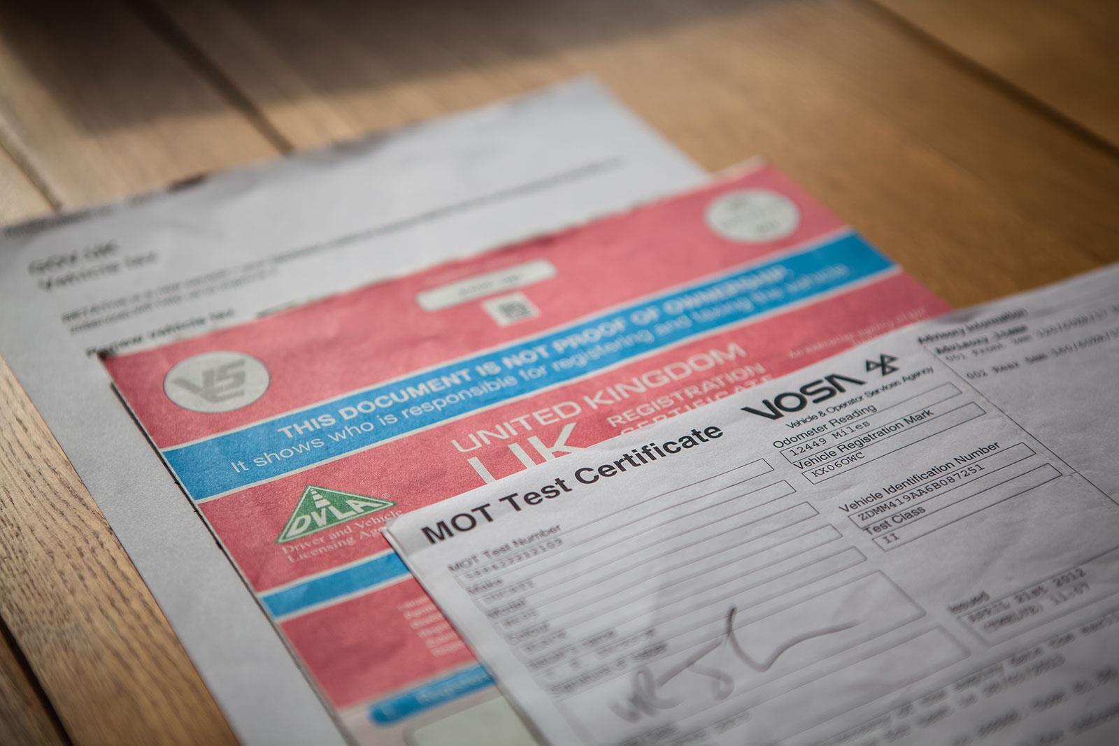 Check bike documents carefully