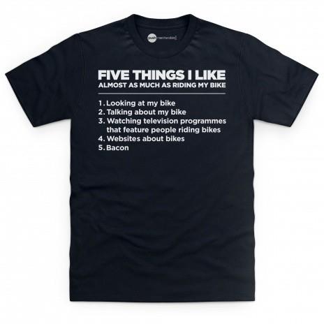 Five things I like t-shirt