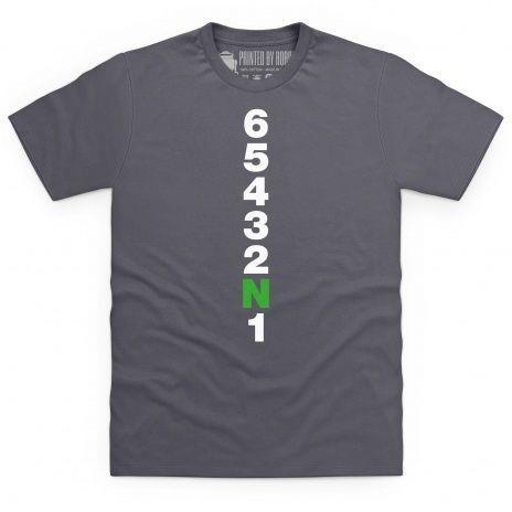 Motorcycle shifter t-shirt