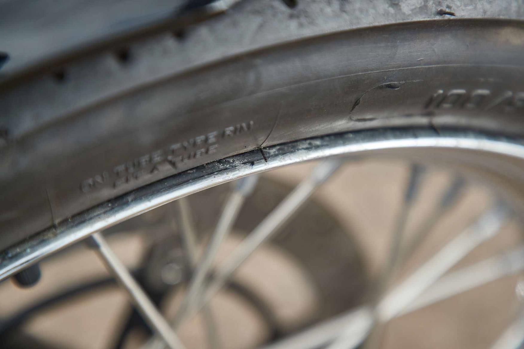 Look out for corrosion on the rims Look out for corrosion on the rims