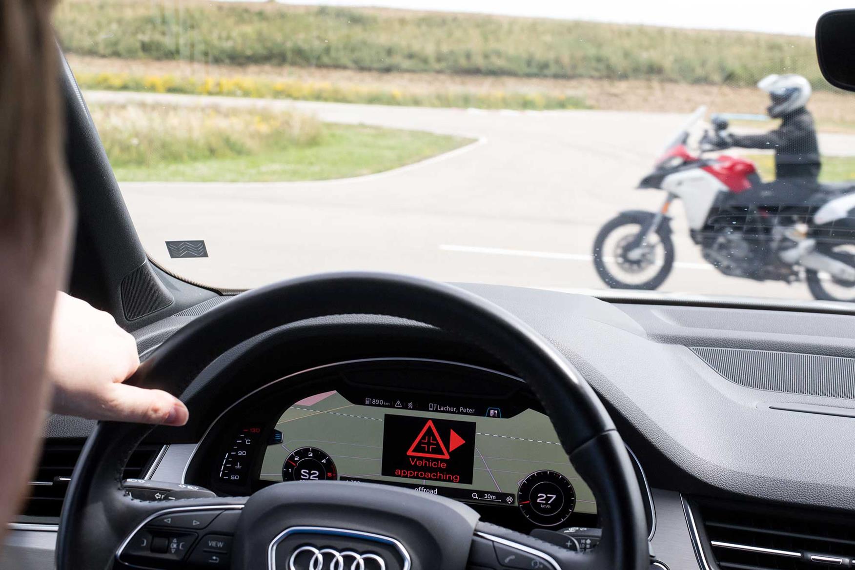 Ducati's anti-crash tech could end those 'sorry mate' accidents Ducati's anti-crash tech could end those 'sorry mate' accidents