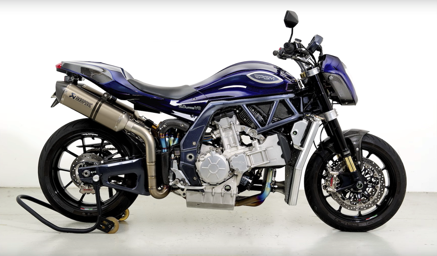 The PGM uses an engine made from two Yamaha R1 lumps The PGM uses an engine made from two Yamaha R1 lumps