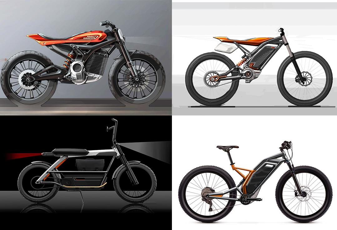 The Harley-Davidson electric bike range The Harley-Davidson electric bike range
