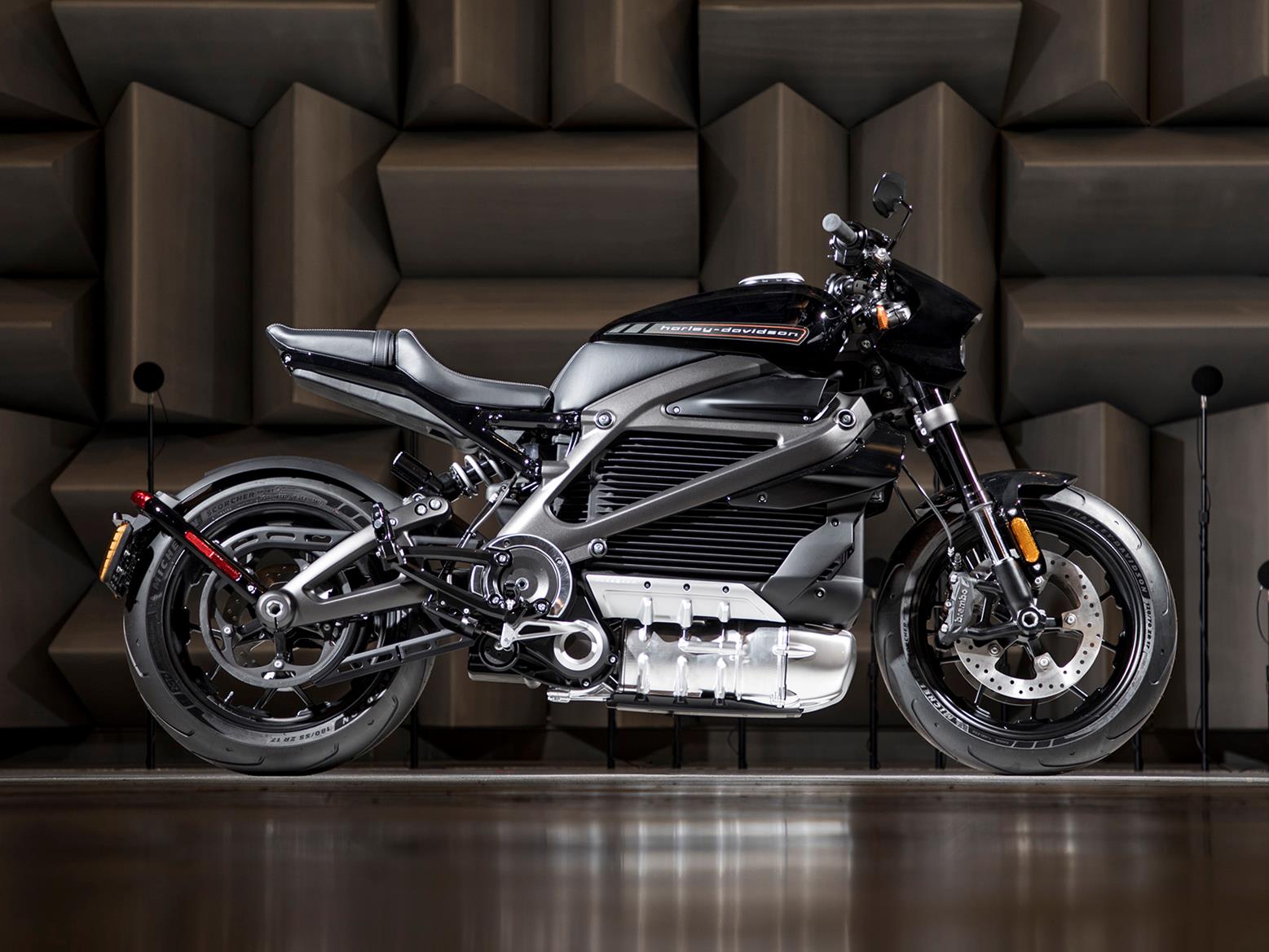The Harley-Davidson LiveWire production bike The Harley-Davidson LiveWire production bike