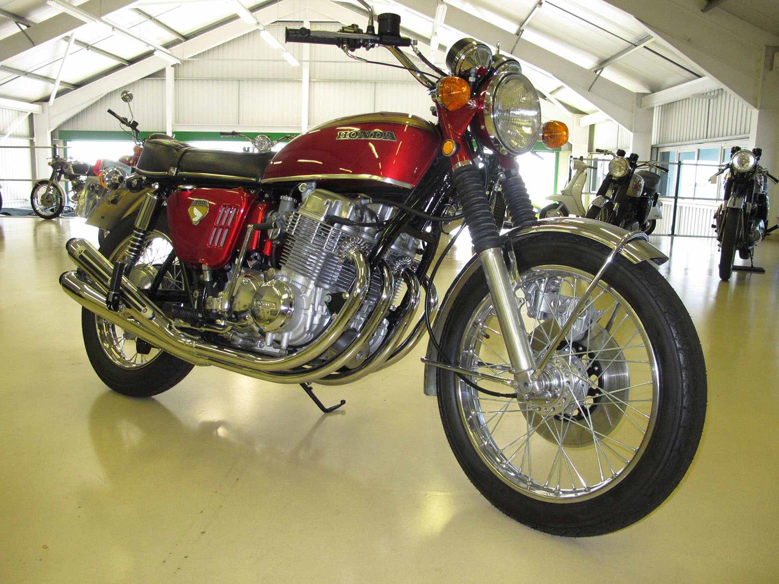 Honda CB750 with gravity cast crankcases Honda CB750 with gravity cast crankcases
