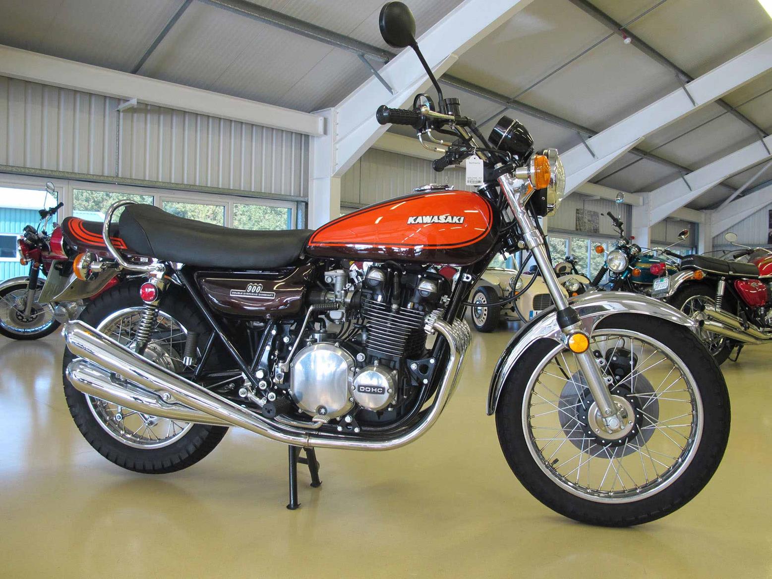 One of two Kawasaki Z1s One of two Kawasaki Z1s