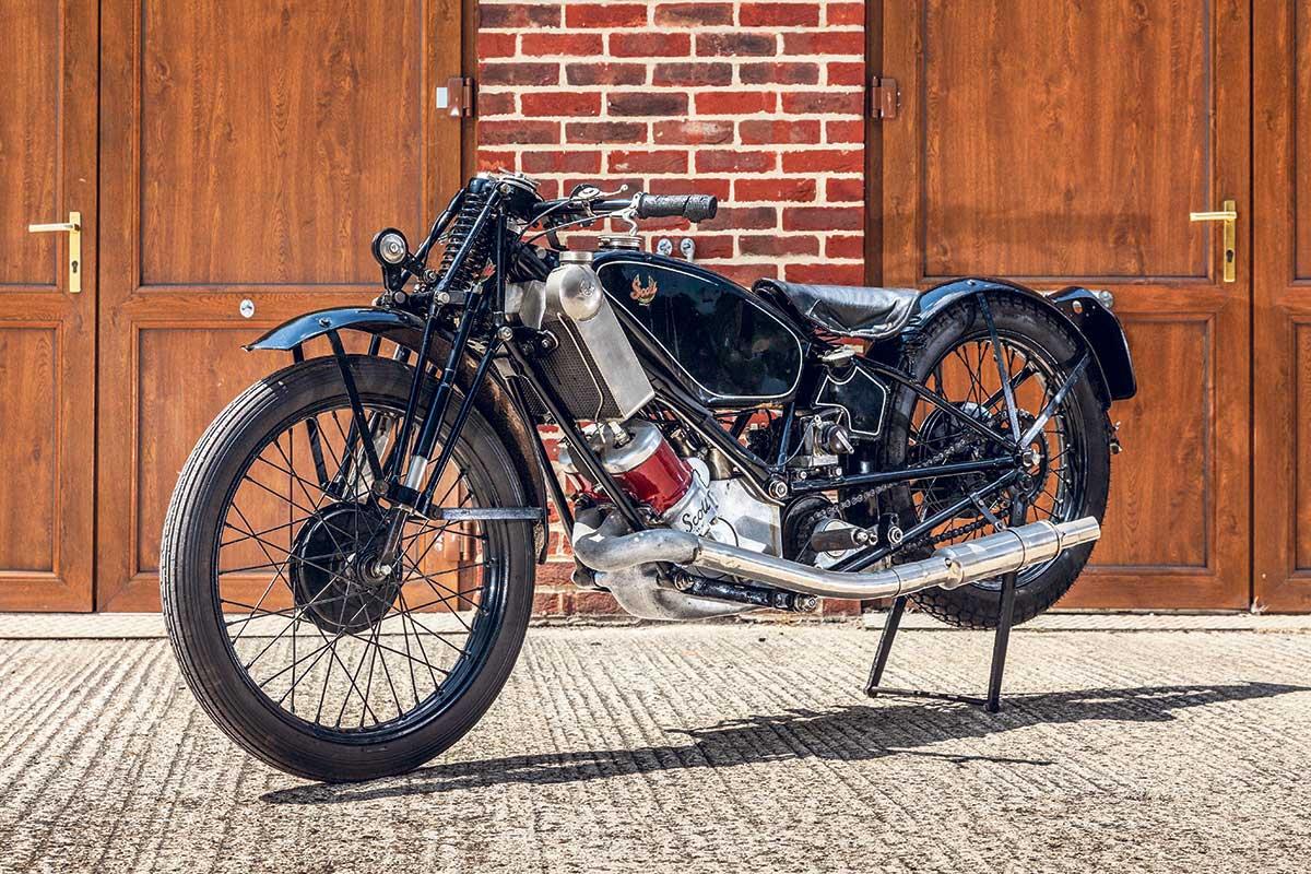 This Scott TT competed at the 1926 TT This Scott TT competed at the 1926 TT