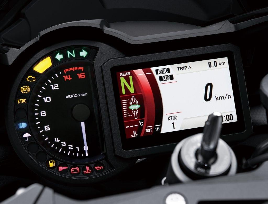 The bike will feature a new TFT screen The bike will feature a new TFT screen