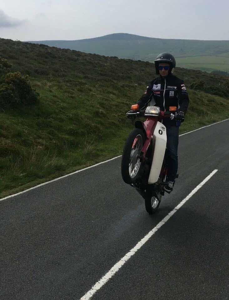 Richard Cooper rides 365 days a year Richard Cooper rides 365 days a year