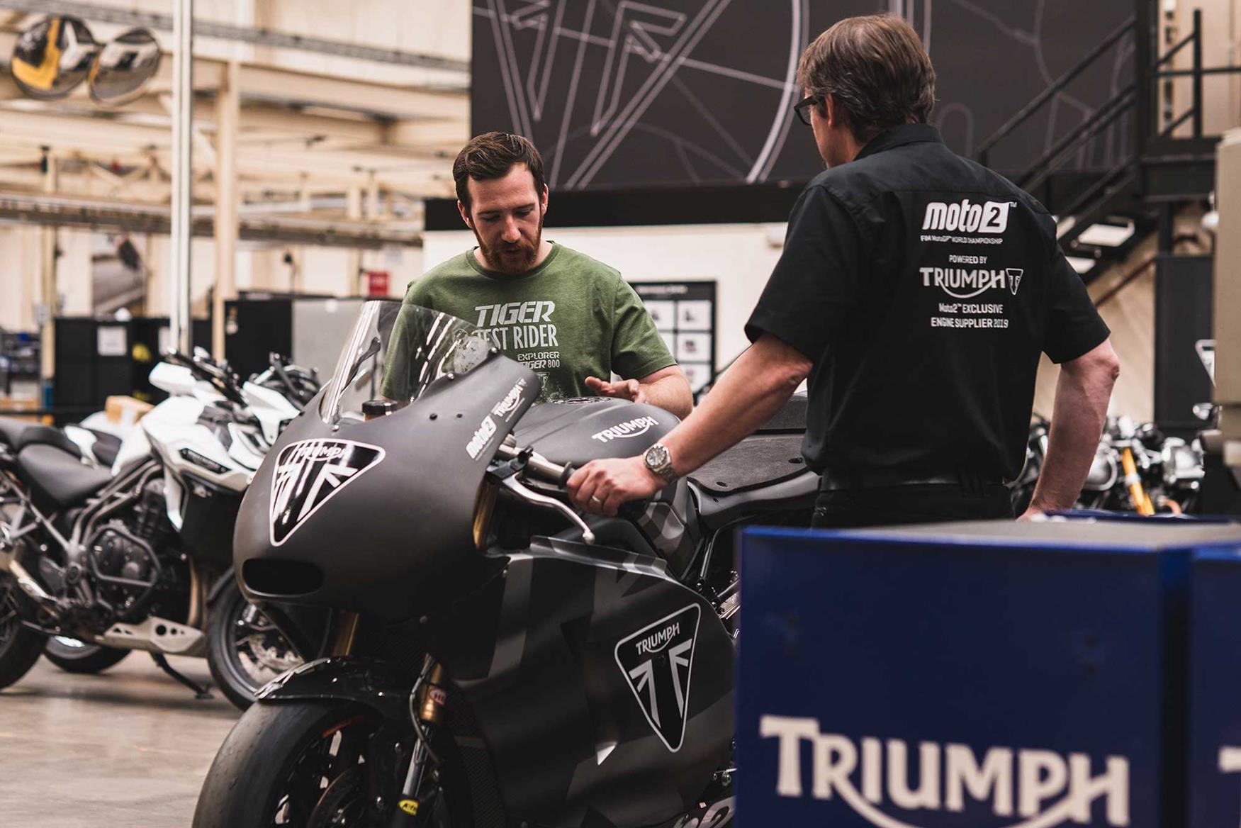 MCN's Senior Reporter was one of the first people to see the new Moto2 engine MCN's Senior Reporter was one of the first people to see the new Moto2 engine