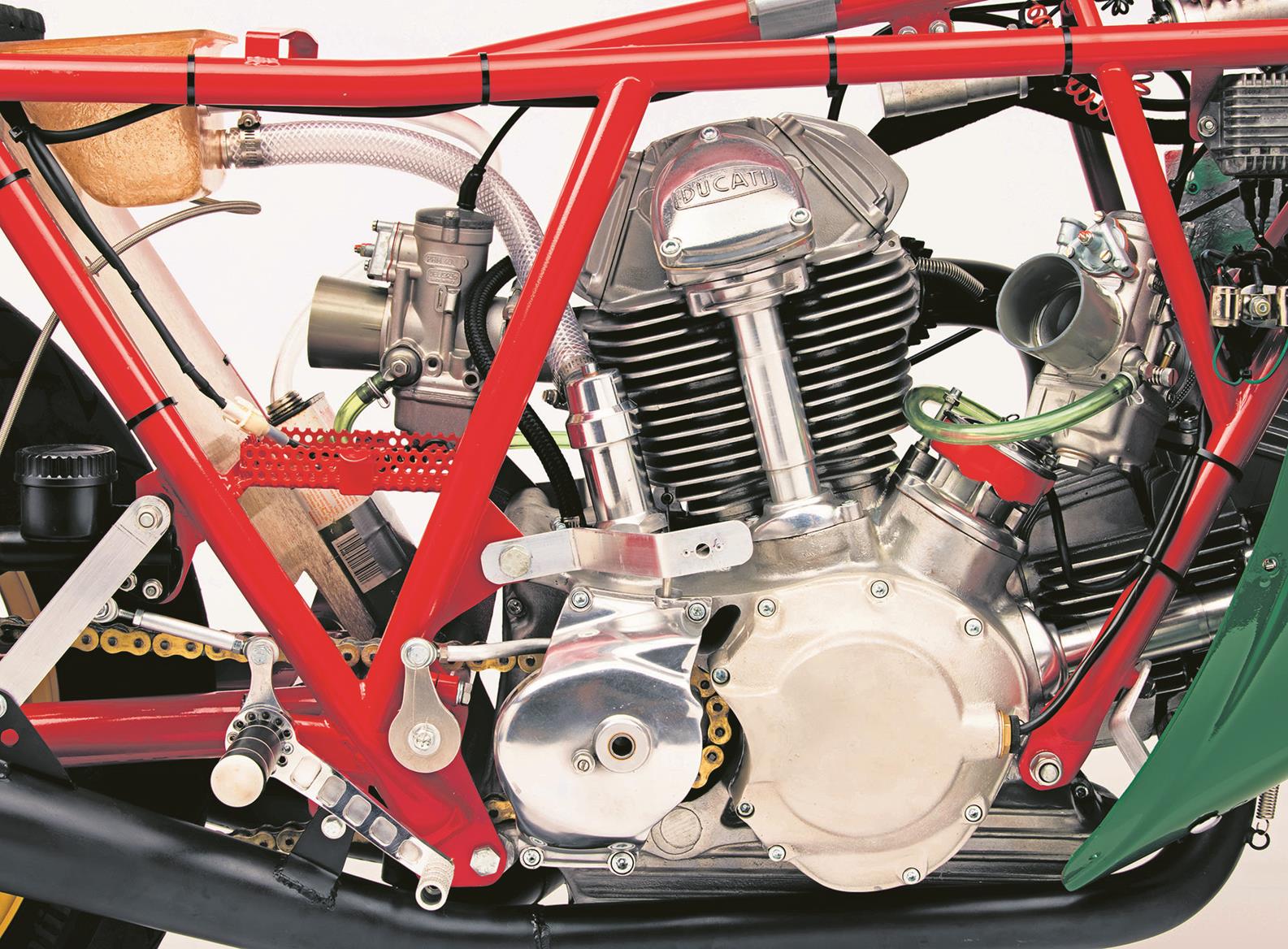 The bike's internals have been updated and strengthened The bike's internals have been updated and strengthened