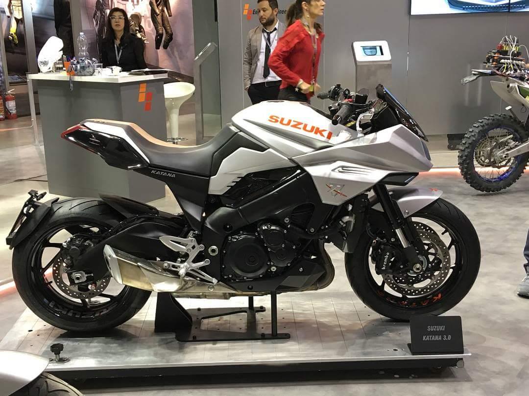 Katana concept shown at Eicma 2017 Katana concept shown at Eicma 2017