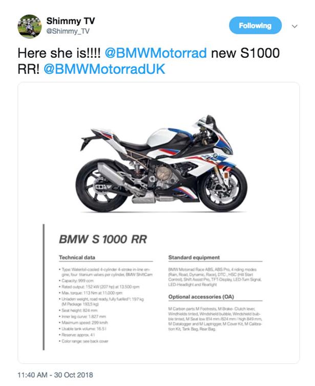 19 Bmw S1000rr The Story Mcn