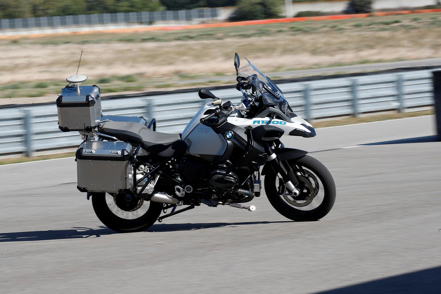 The bike is a step in the journey towards safer motorbikes The bike is a step in the journey towards safer motorbikes