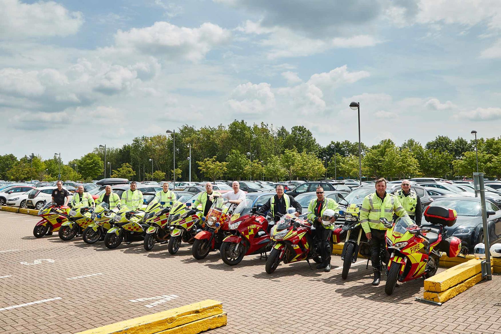 A range of fire bikes visited MCN A range of fire bikes visited MCN