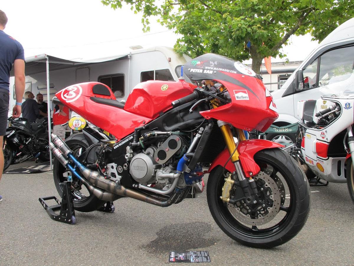 Max Biaggi replica race bike Max Biaggi replica race bike