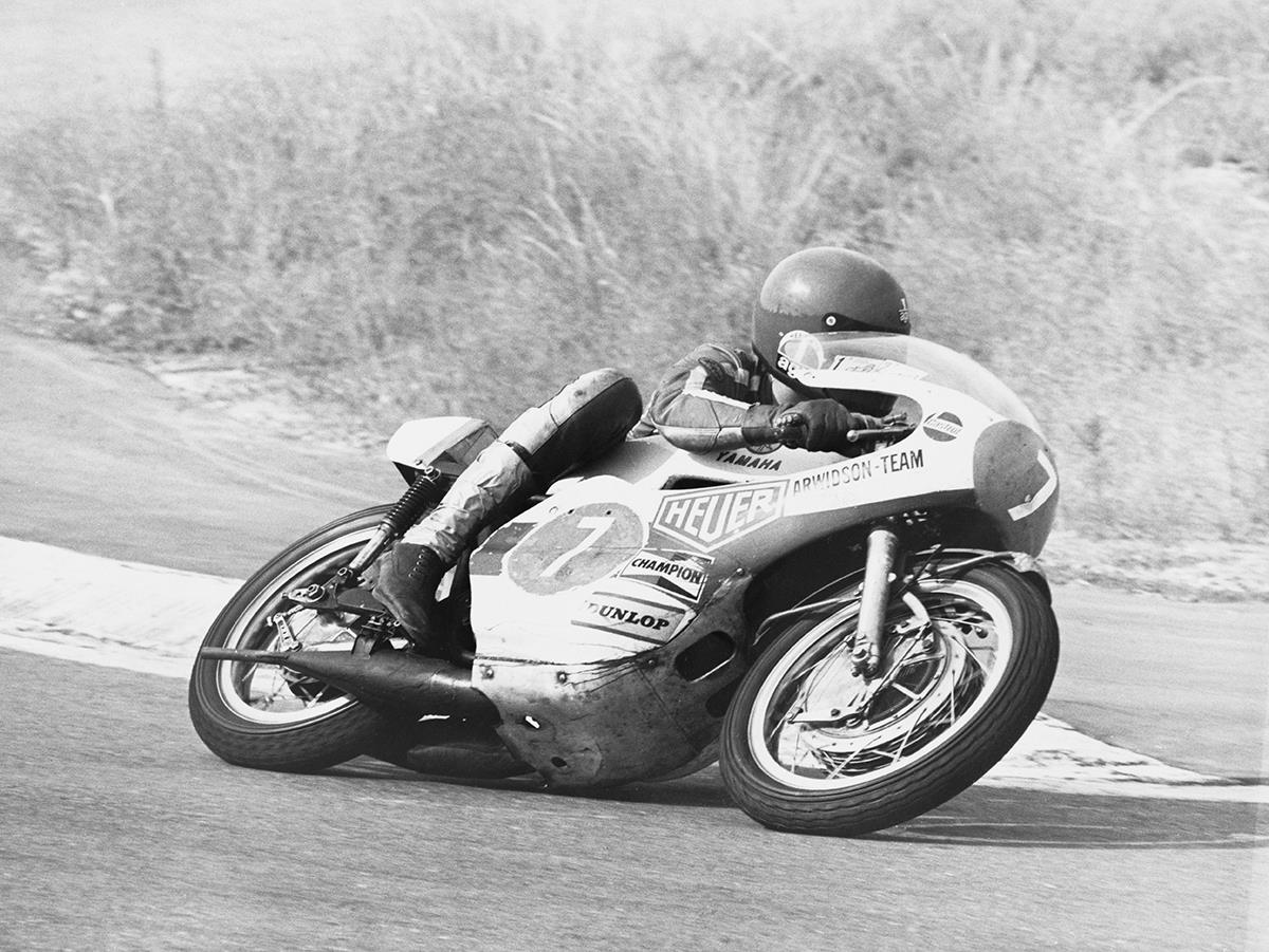 Teuvo Lansivuori on a Yamaha TD2 Teuvo Lansivuori on a Yamaha TD2