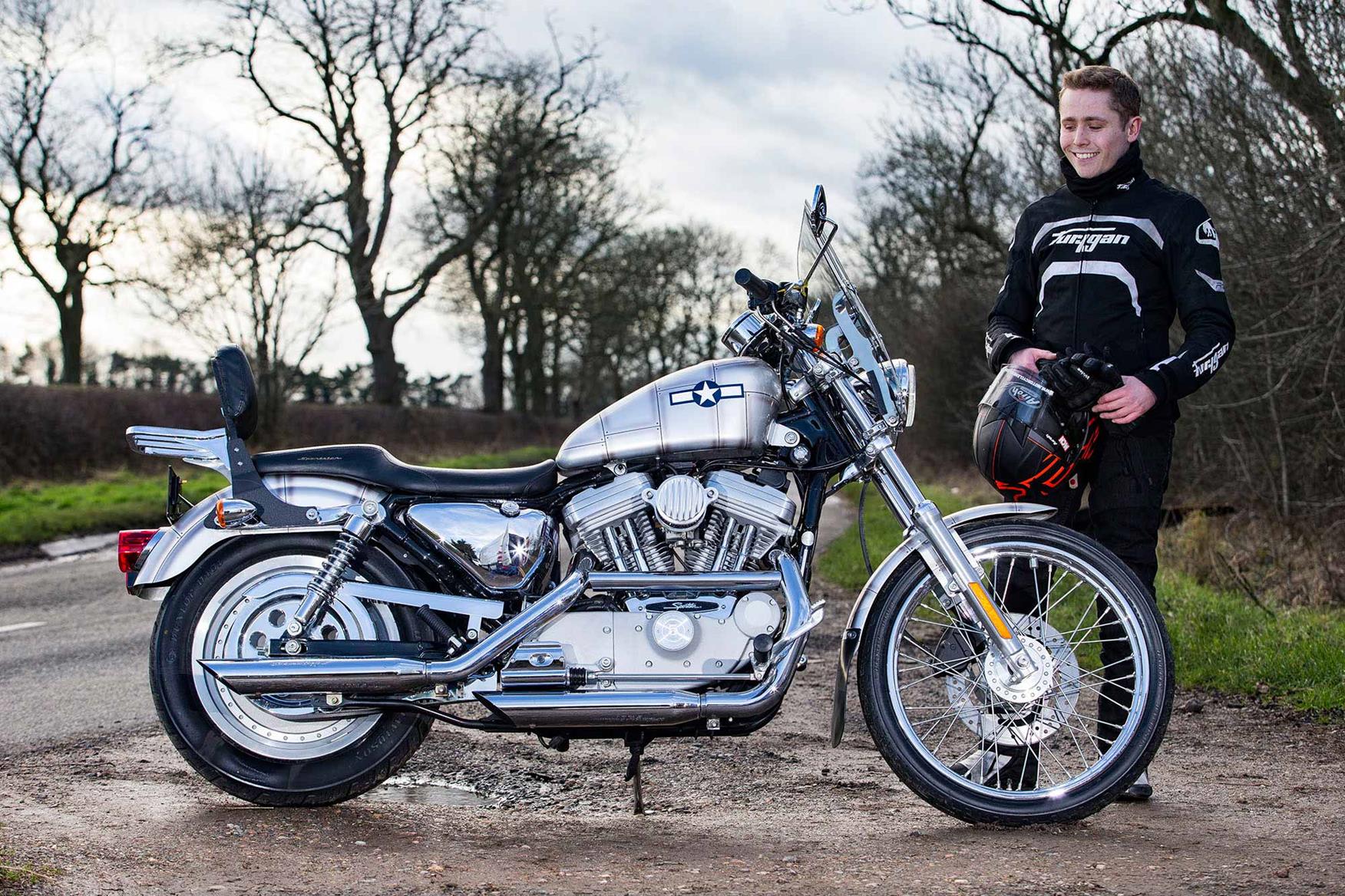 MCN's Dan takes in his first Harley experience MCN's Dan takes in his first Harley experience