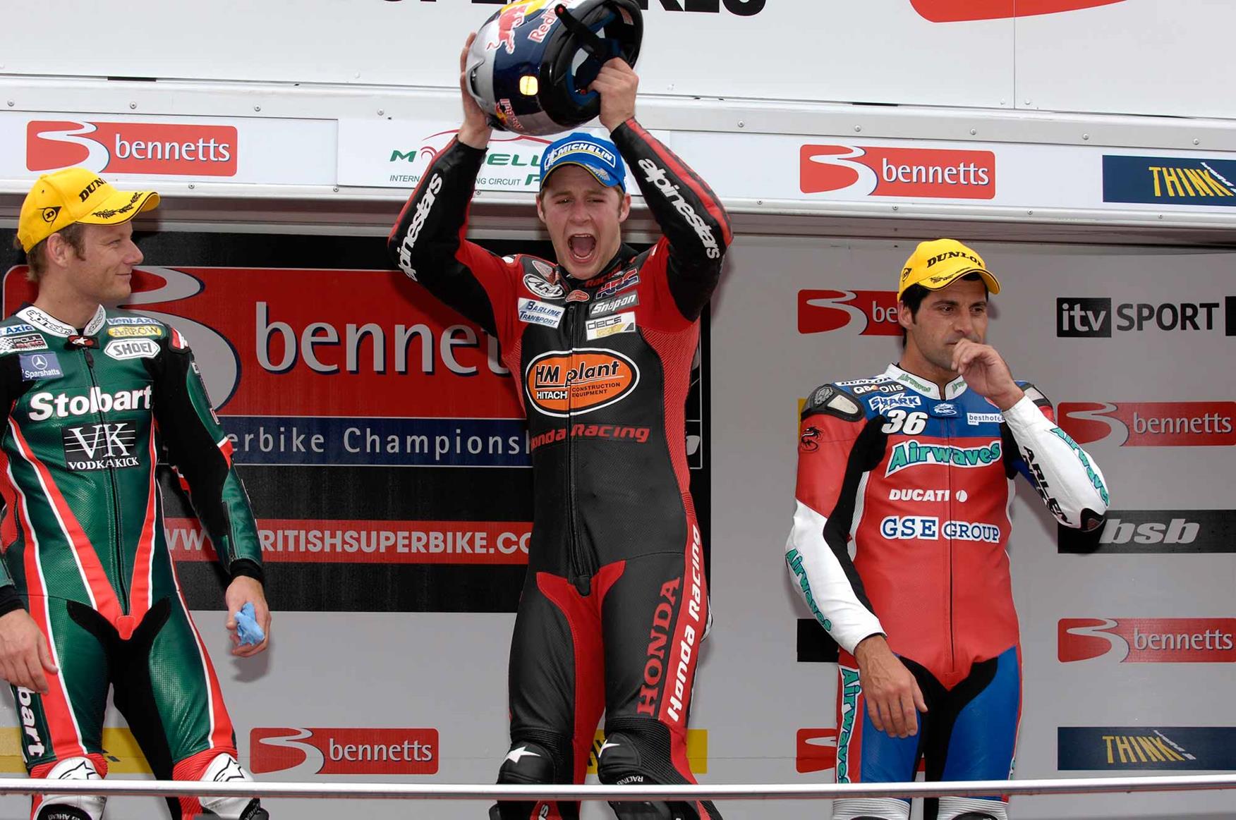 Rea wins at Mondello Park in 2007 Rea wins at Mondello Park in 2007
