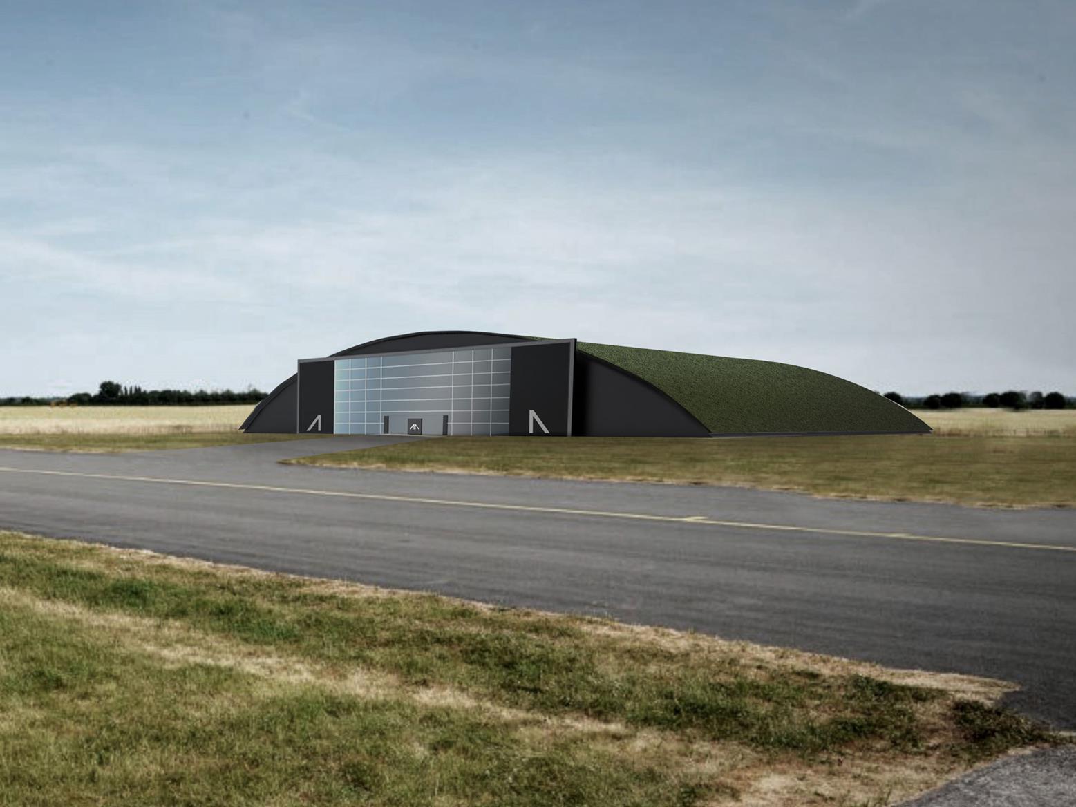 Artist's impression of the Arc hanger Artist's impression of the Arc hanger