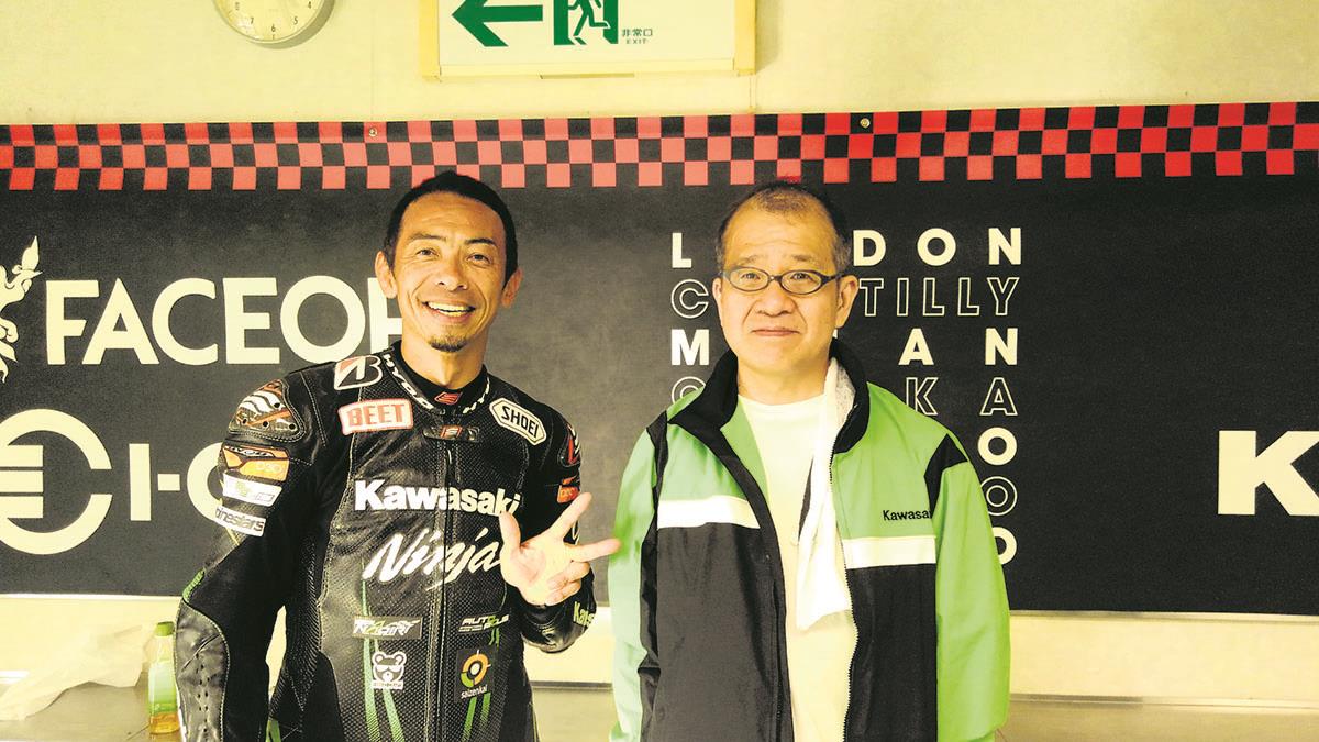 Kazuo with the great Akira Yanagawa Kazuo with the great Akira Yanagawa