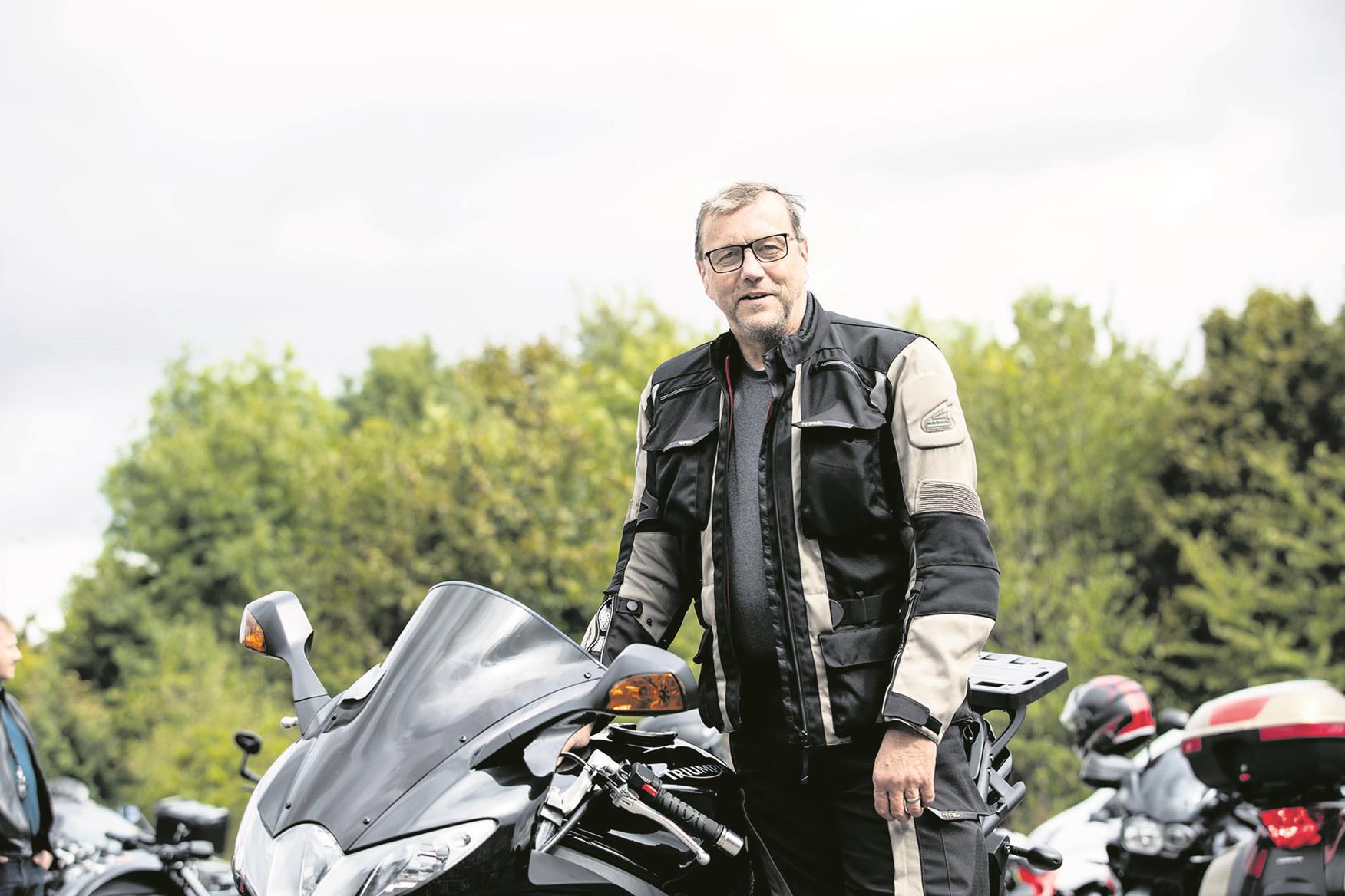 Clive Saunders: 'It gave me the incentive to ride' Clive Saunders: 'It gave me the incentive to ride'