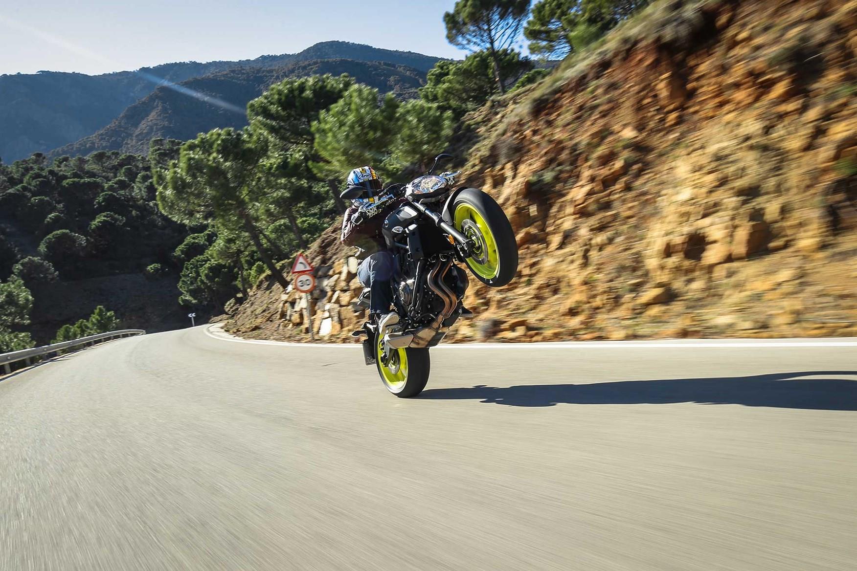 The Yamaha MT-07 is huge fun The Yamaha MT-07 is huge fun