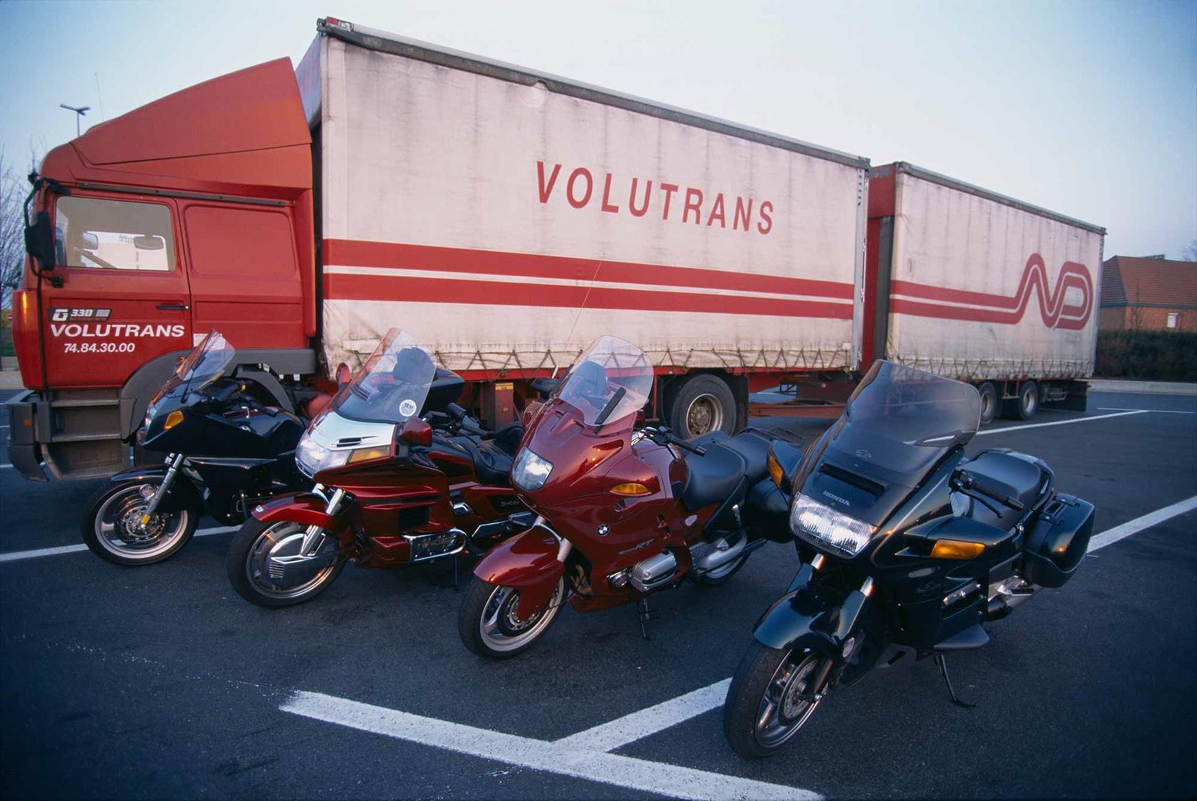 The GL1500 sits alongside its rivals on an MCN road test The GL1500 sits alongside its rivals on an MCN road test